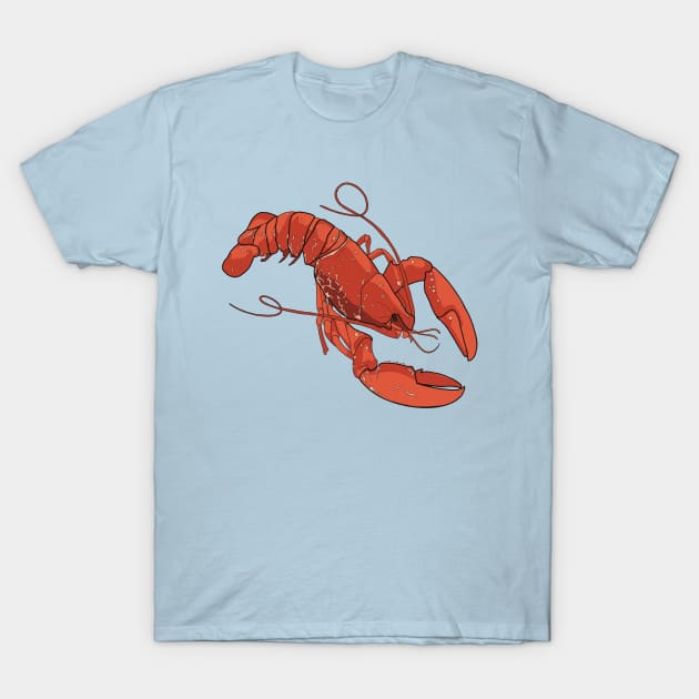 Lobster T-Shirt by Fruit Tee